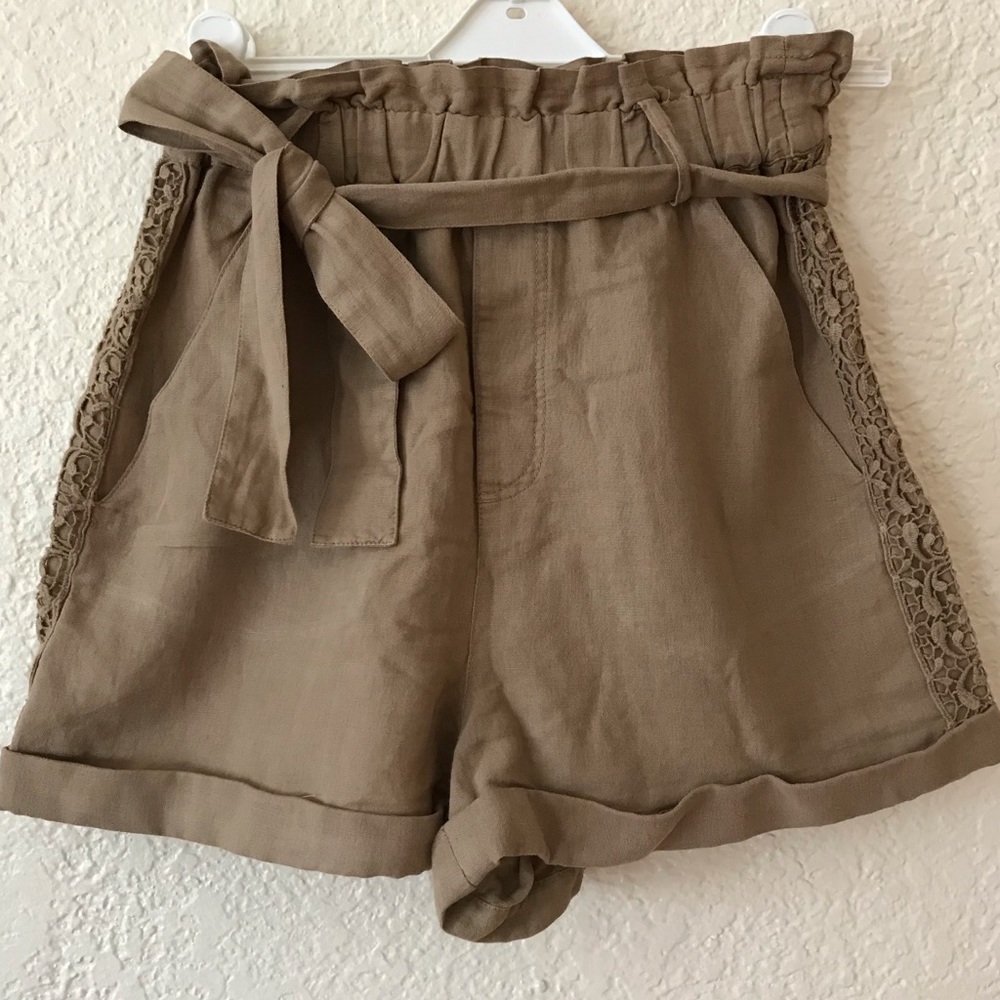 Paperbag shorts